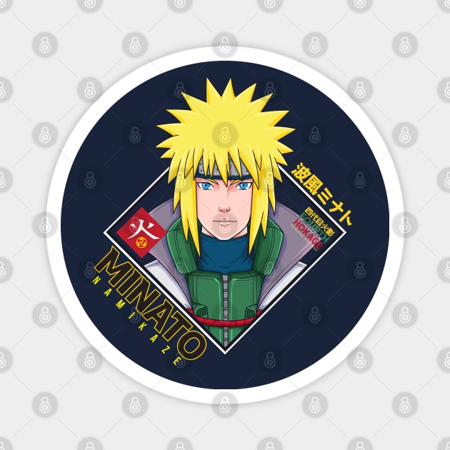 Minato Magnet by TeeTowArt